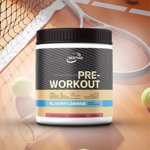 Suplemento de gimnasio OEM de etiqueta privada, polvo de pre-entrenamiento, potenciador de energía, nutrición deportiva, entrenamiento, Monohidrato de Creatina - Product Image 5