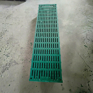 BMC Rejilla de plástico para suelo de naves de cría y engorde de cerdos con tabla de drenaje de líquidos para equipos de porcicultura 2000x600mm Conservation com - Product Image 1
