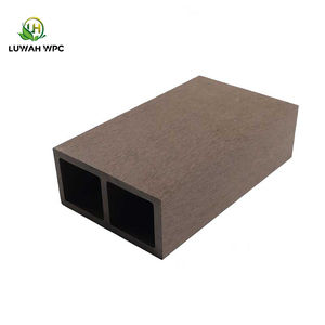 WPC Bois Tubes Façade Bois Étanche Anti-UV Usine Wholesales100mm 50mm Bonne Qualité Prix <span class=keywords><strong>Pas</strong></span> <span class=keywords><strong>Cher</strong></span> Wpc Top <span class=keywords><strong>Colonne</strong></span> - Product Image 5