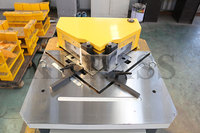 Machine d'encoche d'angle de cisaillement de coupe automatique de coin hydraulique de feuille de métal de prix compétitif