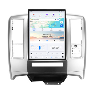 Navihua Qualcomm Tesla pantalla <span class=keywords><strong>Android</strong></span> 13 para Dodge RAM 2008 2009 2010 2011 GPS Navi Radio receptor reproductor unidad principal Carplay - Product Image 1