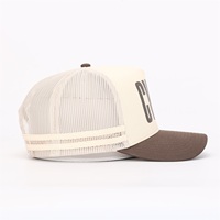 Textura resistente Chuck Trucker Cap Hat 3D bordado Velour Denim Mesh Corduroy estilo de moda para deportes al aire libre Casual Travel
