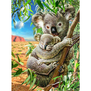 Pintura de <span class=keywords><strong>Koala</strong></span> DIY diamante pintura 5D inicio moda decoración de pintura de un bordado de diamantes - Product Image 1
