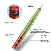 HOWYEA Stylo perceuse à ongles professionnel 30000 tr/min, machine à ongles puissante pour le nail art