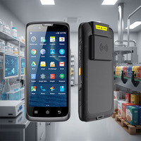 Lector RFID UHF BT Portátil Android PDA para 860-960MHz, Lector de Etiquetas RFID de 20m, SDK Gratuito, Material ABS, Gestión de Almacenes, USB Tipo-C