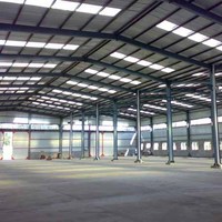 Nave de Almacenamiento de Estructura de Acero de Alta Calidad, Hangar de Construcción Rápida, Almacén Prefabricado con Estructura Metálica