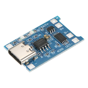 <span class=keywords><strong>TP4056</strong></span> 5V 1A USB <span class=keywords><strong>Tipo</strong></span>-<span class=keywords><strong>C</strong></span> 18650 Módulo de cargador de batería de litio Placa de carga y Placa de protección para electrónica DIY - Product Image 4