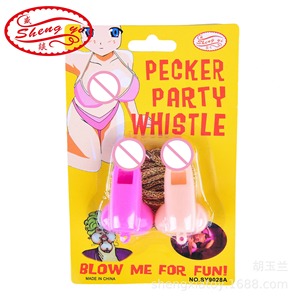 Mini Juguetes <span class=keywords><strong>Sexuales</strong></span> para Fiestas, Silbato con Forma de Dildo, <span class=keywords><strong>Broma</strong></span>, Juguete Sexual - Product Image 1
