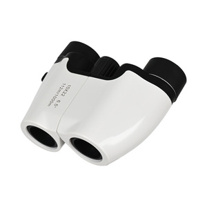 10x22 Binoculars White Compact Night Vision Outdoor Use - Product Image 1