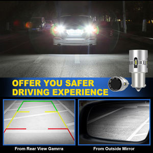 G-View 2025 nuevo de alta potencia 24W 1156 3156 luz LED para coche 7440 Canbus Led BAU15S BA15S BAY15D con bombilla LED de freno de ventilador - Product Image 2