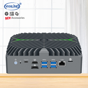 คอมพิวเตอร์แบบไม่มีพัดลมในตัว HD-MI DP 1 * USB Type C หน่วยความจำ DDR5 PC ขนาดเล็กพร้อม8*2.5G LAN - Product Image 2