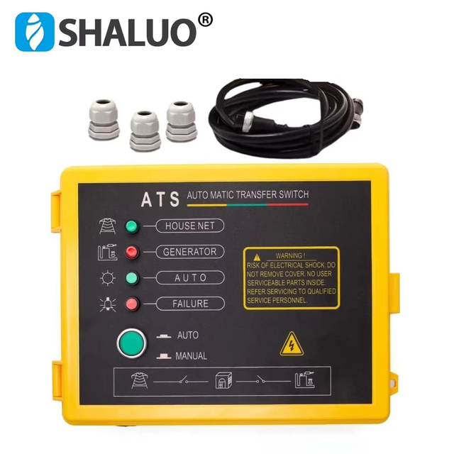 Switch Automatic Transfer Generator Parts Electrical Controller ATS Control Box Electrical Cabinet Power Boxes 10kw 12kw