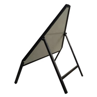 Marqueur d'avertissement de sécurité réfléchissant pour site de construction de l'UE Portable enroulable pliable Rappel de danger Tente Trépied Panneau de signalisation routière