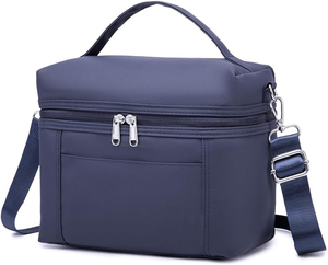 Natural Organic <b>Lifestyle</b> Small Insulated Lunch <b>Bags</b> for Women Cooler <b>Bag</b> Lightweight Nylon Waterproof Lunch Box for Work - Product Image 1