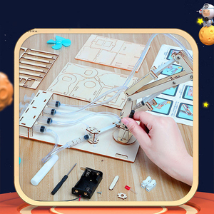 ชุดของเล่น STEM ไม้ 3 มิติ สำหรับเด็ก ชุดทดลอง<span class=keywords><strong>ว</strong></span>ิทยาศาสตร์ <span class=keywords><strong>ว</strong></span>ิศ<span class=keywords><strong>ว</strong></span>กรรมศาสตร์ ขอ<span class=keywords><strong>ง</strong></span>เล่นเสริมพัฒนาการ ชุดเกมปริศนาไม้ - Product Image 2