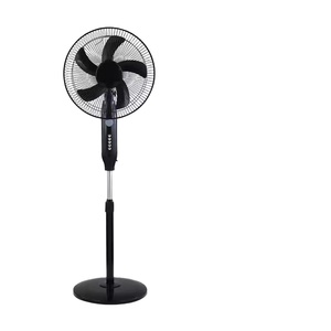 16-Inch Solar Oscillating <b>Standing</b> Fan With Remote <b>Control</b> for Home Office Bedroom Living Room Garage Household Product NETP0001 - Product Image 3
