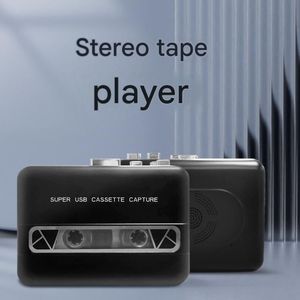เครื่องเล่นเทปคาสเซ็ตแบบพกพา แปลงเป็น MP3 พร้อมฟังก์ชั่นถอดเสียงแบบสองช่องสัญญาณสเตอริโอ ลำโพงในตัว - Product Image 4