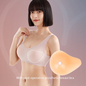 Prothèses mammaires en silicone pour femmes atteintes d'un cancer du sein, coussinets de soutien-gorge invisibles - Product Image 6