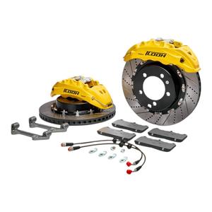 Discos de Freno de Cerámica de Carbono de Alta Gama para Autos, 355X32 380X36 400X36 412X36, Perforados, Ajuste Personalizado, 3 Años de Garantía - Product Image 3