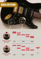 China Wholesale High Quality Professional Musical Instrument S-S-H Pickup Black Color