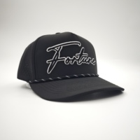 Casquette de baseball sportive unisexe résistante à l'eau avec broderie main Dobby 3D motif fruits, léopard ou pois, logo personnalisé, ajustable, modèle standard