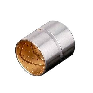 บูชลูกปืนกษัตริย์แบบไบเมทัล ผลิตจากเหล็กผสมทองแดง CuSn6.5P0.1 ความแข็ง 70-100 HB รับน้ำหนักได้ 150N/mm จำนวน 250 ชิ้น - Product Image 4