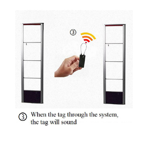 Étiquette <span class=keywords><strong>antivol</strong></span> EAS à double/triple alarme haute performance, capteur auto-alarmant, étiquette magnétique, câble de sécurité <span class=keywords><strong>antivol</strong></span> pour affichage en magasin - Product Image 3