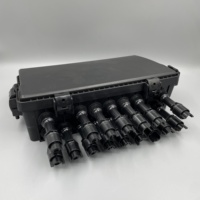 Kotak Distribusi Splitter Fiber Optik 16 Port FTTH Outdoor IP65 Berkualitas Tinggi Model Terbaru, Tahan Air, Adaptor Sambungan 16 Core