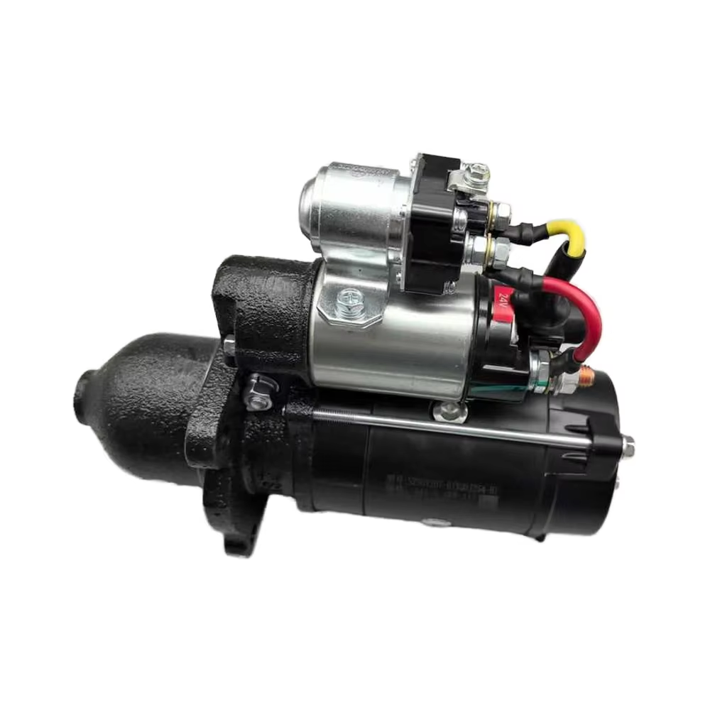 For Yuchai Starter Motor 24V 6.0kW 11T CW OEM Replacement Fit Yuchai Engine Series 6A 6G 6J 4E 4G Construction Machinery