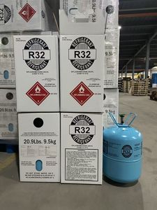 <span class=keywords><strong>Gaz</strong></span> réfrigérant <span class=keywords><strong>R32</strong></span> en cylindre de 9,5 kg, directement de l'usine - Haute capacité de transfert de chaleur pour les pompes à chaleur AC à onduleur, usage domestique et industriel, pureté de 99,9% - Product Image 5