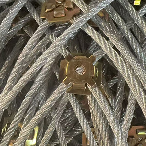 Customized Galvanized Steel Wire Anti-UAV <b>Net</b> Rope Knotted Safety <b>Net</b> with Welding & Bending Services Metal <b>Mesh</b> Protection - Product Image 4