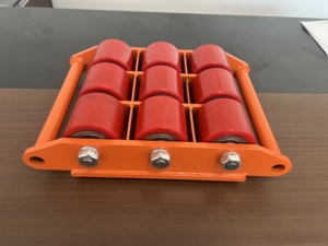 Chariot de manutention efficace avec roues en acier pour machines lourdes - Product Image 6