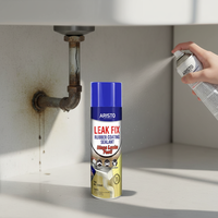 Arsito Fabricant/OEM Mastic de fuite de toit, réparation de fuite de tuyau étanche à l'eau, peinture en aérosol à revêtement transparent noir blanc