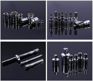37 pcs cơ khí Ratchet cờ lê ổ cắm kết hợp công cụ thiết lập dụng cụ cầm tay bộ dụng cụ sửa chữa ô tô hộp công cụ - Product Image 5