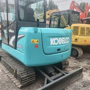 Excavatrice Kobelco SK60 d'occasion, modèle 2022, 6 tonnes, moteur, boîte de vitesses, pompe, roulement testés et inspectés, d'origine japonaise, seconde main - Product Image 5