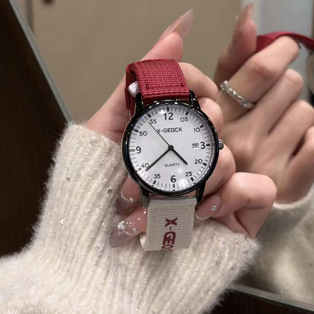 Watch Men Women Students Junior Senior High School Teenagers Fashion Trend Luminous Waterproof Personalized Exam Alloy 10mm