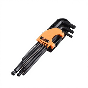 China Wholesale Custom Metric Carbon Steel Torx Hex Key Set 3mm 4mm 5mm Magnetic Allen <b>Wrench</b> with Ergonomic Handle - Product Image 2