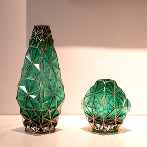 <span class=keywords><strong>Vase</strong></span> en verre coloré de style Ins avec bord doré pour arrangement de plantes et de fleurs de salon <span class=keywords><strong>d</strong></span>écoration douce anniversaire ornements <span class=keywords><strong>vase</strong></span> - Product Image 5