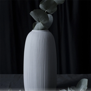 Vases à fleurs <span class=keywords><strong>en</strong></span> <span class=keywords><strong>poterie</strong></span> d'argile ronde givrée, <span class=keywords><strong>vase</strong></span> <span class=keywords><strong>en</strong></span> céramique pour la décoration de la maison, salon, bureau et aménagement de lieux - Product Image 5