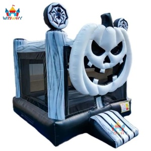 PVC Bouncing Angels Pumpkin Halloween Bounce House for Parties - Product Image 2