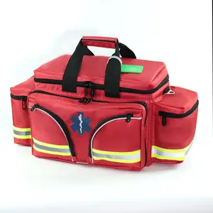 Custom Grote Waterdichte Lege Outdoor School Ziekenhuis Ambulance Trauma Survival Noodbenodigdheden Set Medische EHBO Doos Tas