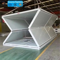 Maison préfabriquée pliable de 20 pieds, écologique, installation rapide, durable, pour usage en appartement