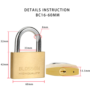 BC16 60 Mét Customized <span class=keywords><strong>Globe</strong></span> Lock Padlock Set Tủ Khóa Padlock Heavy Duty Giá Rẻ Pad Khóa Đồng Cadeado Rắn Brass Padlock - Product Image 4