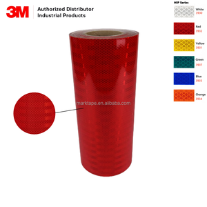 Pellicola Riflettente 3M 3932, Fogli Fustellati per Segnaletica, Rotolo di Pellicola Riflettente Personalizzata, Nastri Riflettenti Rossi, Materiale Riflettente per Segnaletica, Pellicola Vinilica - Product Image 3