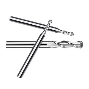 Jinchuan 4mm Double-edged xoắn ốc Bóng Mũi Router <span class=keywords><strong>bit</strong></span> 60hrc Carbide nhôm vonfram cho MDF Acrylic PVC OEM/ODM hộp - Product Image 5