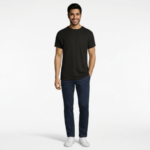 T-shirts en coton 100% de qualité supérieure, vente en gros, t-shirt surdimensionné lourd, impression personnalisée, t-shirt pour homme - Product Image 1