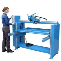 Nouvelle machine à polir semi-automatique en acier inoxydable 304 de la marque MUGOLD avec moteur pour le meulage de surfaces planes (MG373) Facile à utiliser