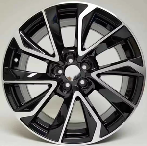 Jantes en aluminium de remplacement pour Toyota Corolla 16 17 18 pouces 5*100/5x114.3, jantes en alliage pour voitures particulières, design multi-rayons - Product Image 1
