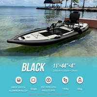 Spatium China Fabricant de planches de pêche gonflables pliables, bateau à pédales gonflable portable, kayak de pêche individuel, bateau de pêche