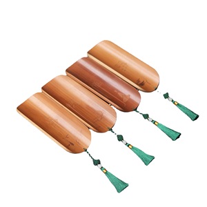 Bamboo Tea <b>Spoon</b> Set Traditional Zen Style With Tassel Eco-Friendly Tea Accessories For Tea Ceremony Gift - Product Image 5